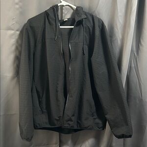 Old Navy Men's Charcoal Windbreaker Jacket